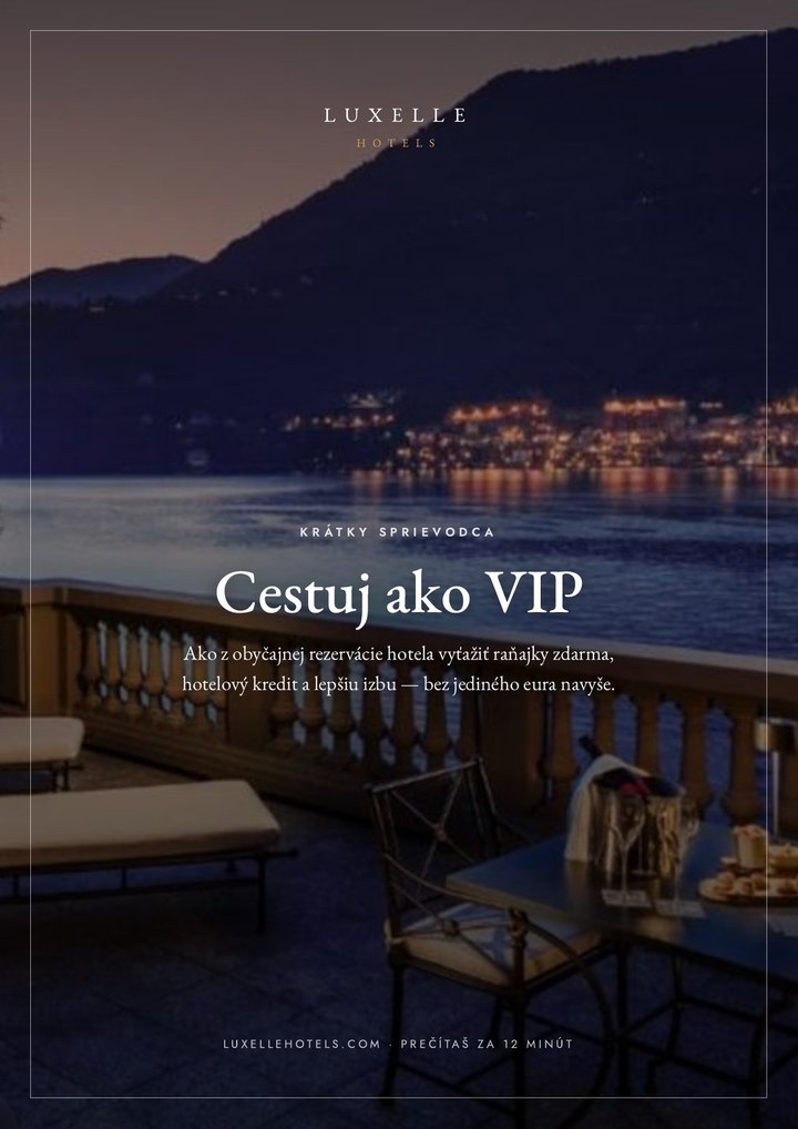 Ebook Cestuj ako VIP